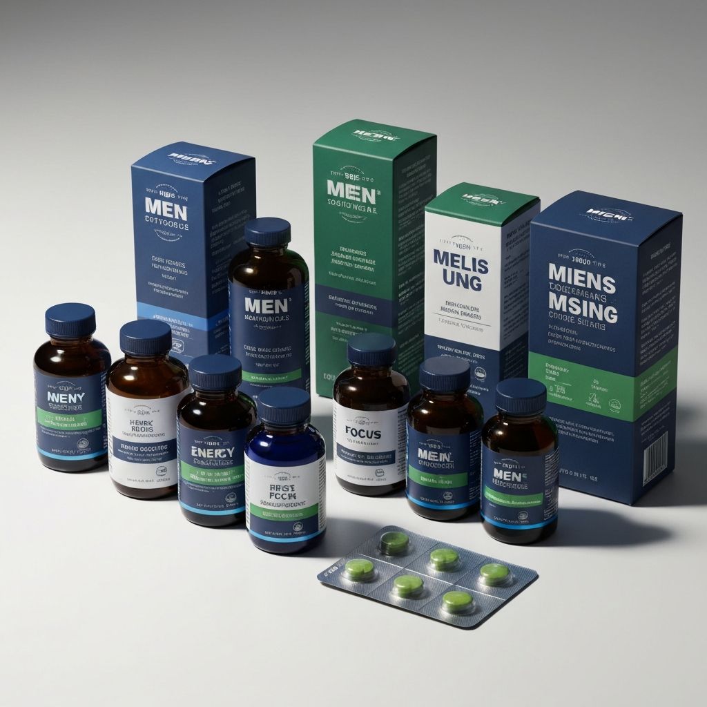 Men's supplements category